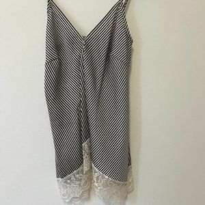 Dixie » Striped Lace Slip Dress